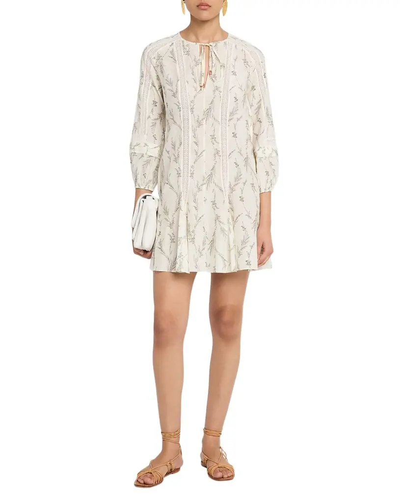 Veronica Beard Ollian Floral Mini Dress