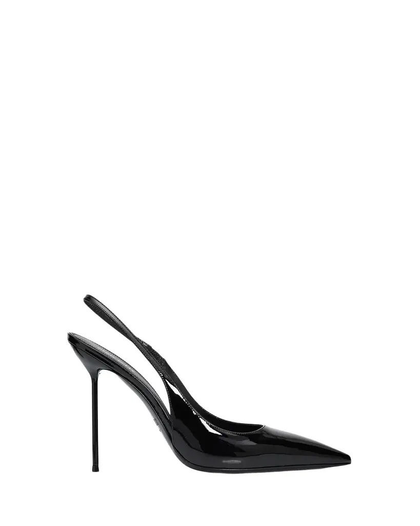 Paris Texas Lidia Patent Leather Stiletto Slingback Pumps