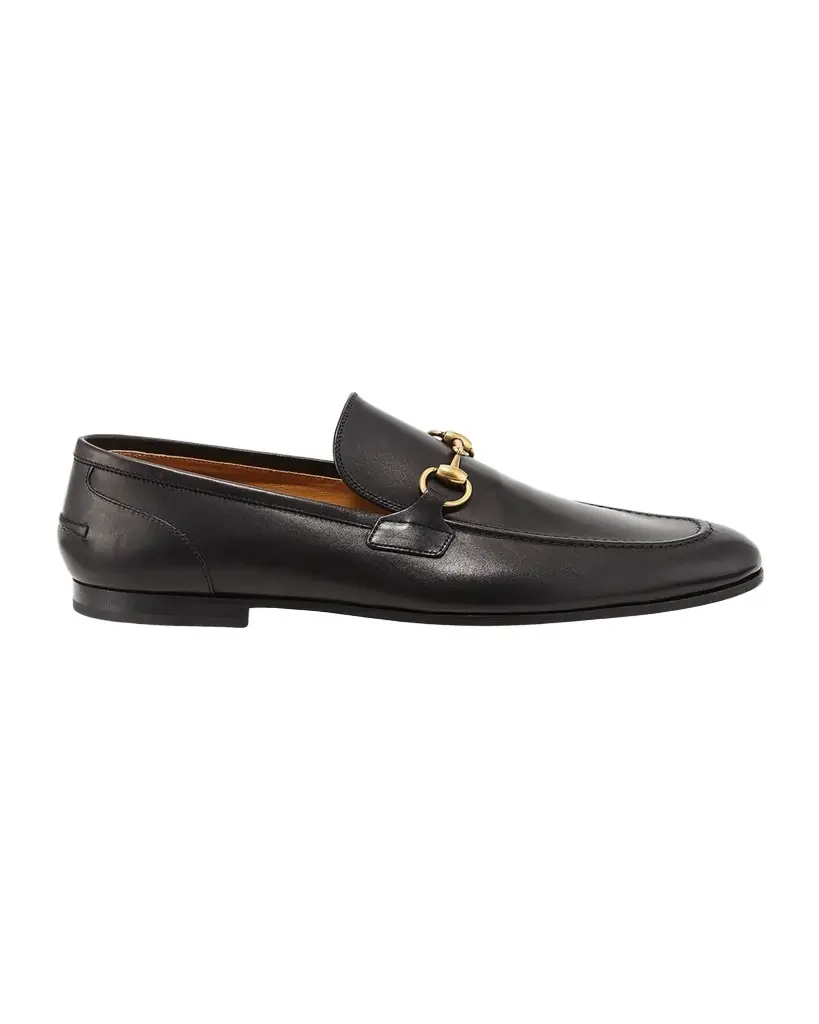 Gucci Men's Jordaan Leather Loafers