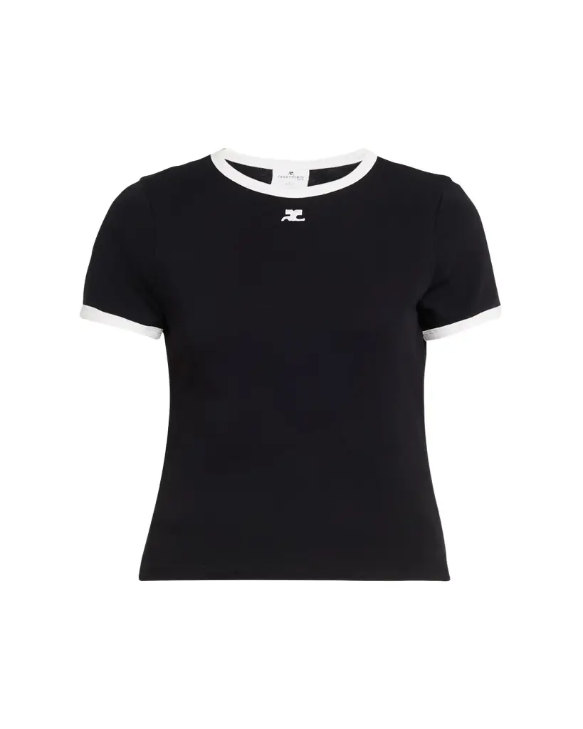 Courreges Signature Contrast T-Shirt