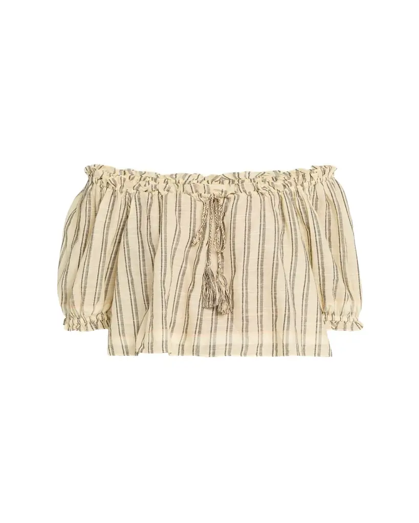 Ulla Johnson Paros Stripe Coverup Top