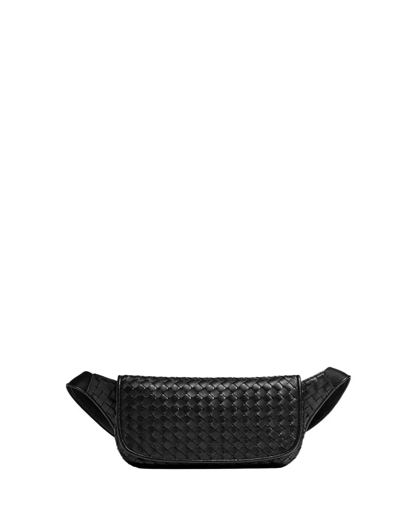 Bottega Veneta Men's Veneto Intrecciato Leather Sling Bag