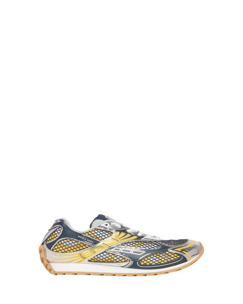 Bottega Veneta Men's Orbit Technical Fishnet Sneakers