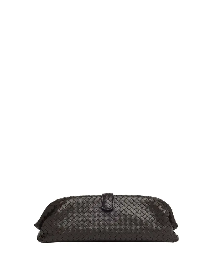 Bottega Veneta Lauren 1979 Leather Clutch Bag
