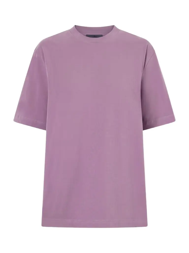 Tibi Cotton-jersey T-shirt - Plum - Women's Clothing