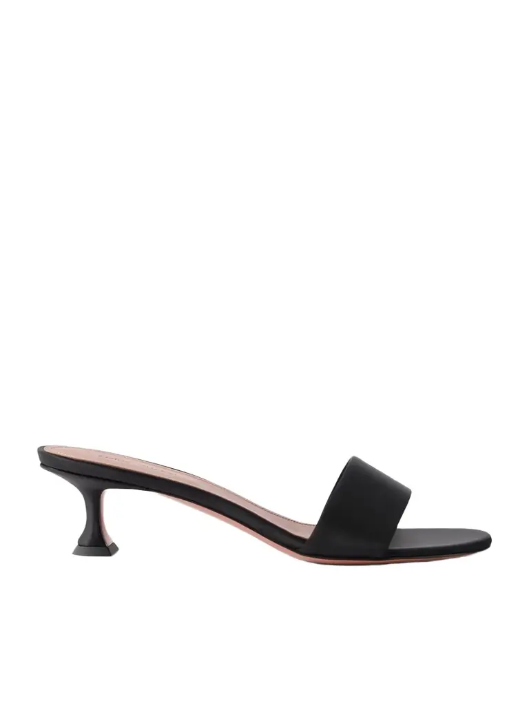 Amina Muaddi Andreea 45 Satin Mules