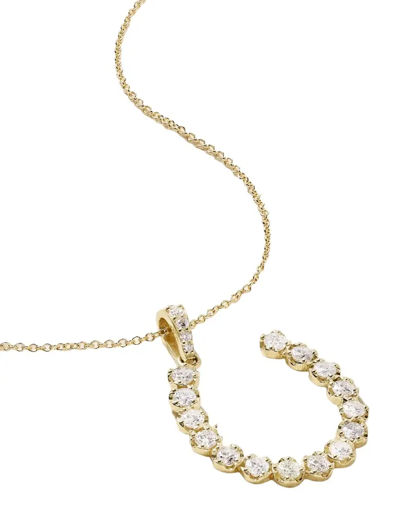 Jennifer Meyer 18-karat Gold Diamond Necklace