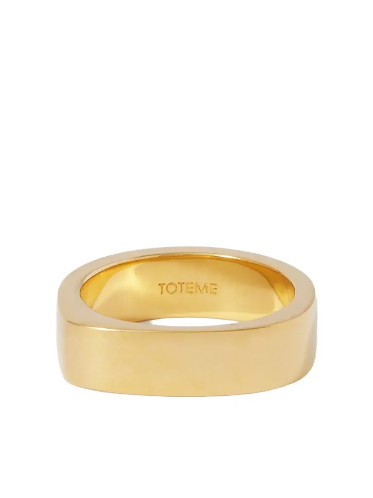 TOTEME Signature Gold-tone Ring