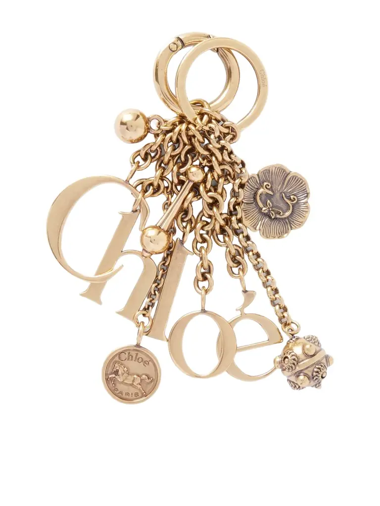 Chloé K188 Gold-tone Keychain