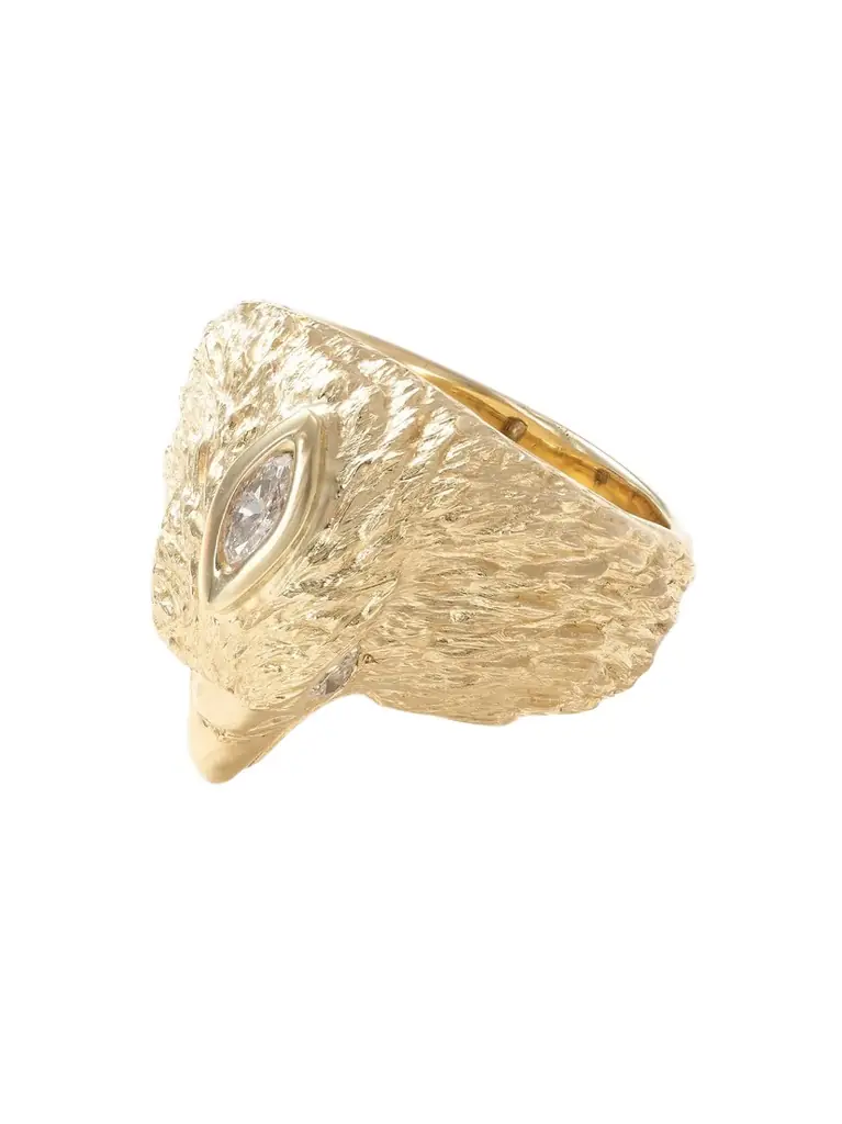 Jacquie Aiche 14-karat Gold Diamond Ring