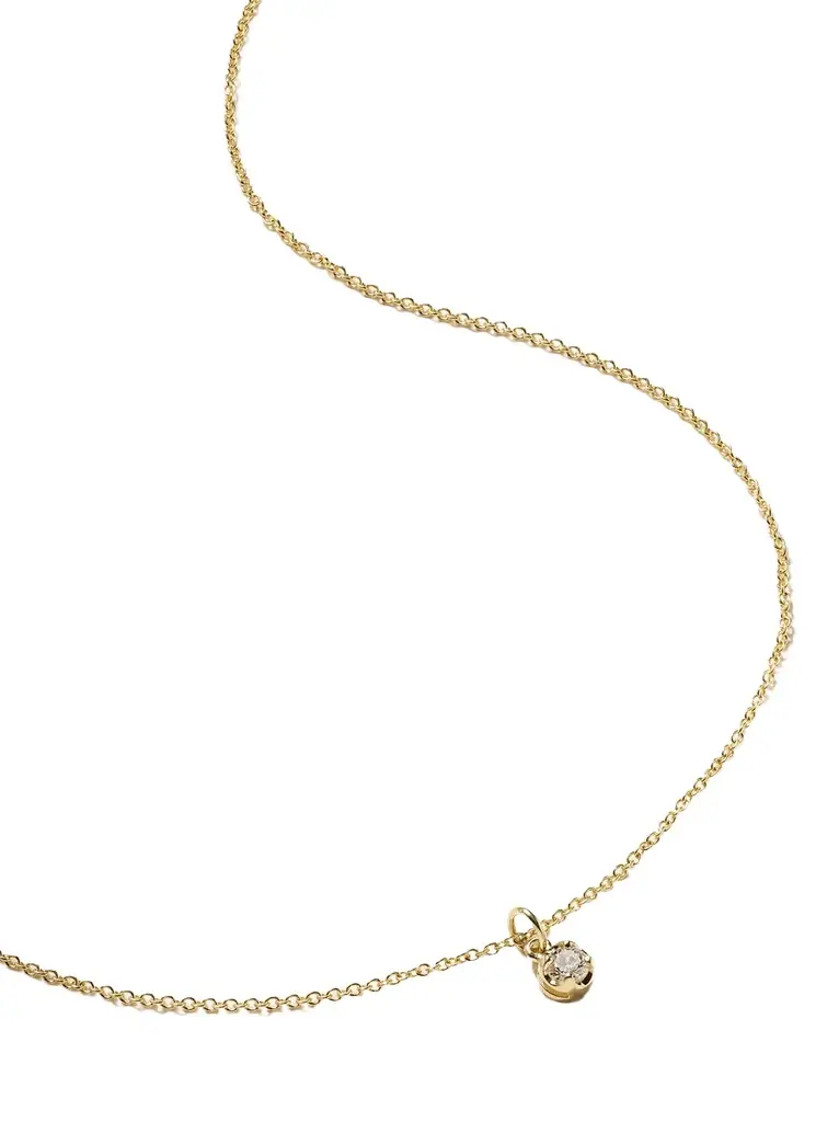 Jennifer Meyer 18-karat Gold Diamond Necklace