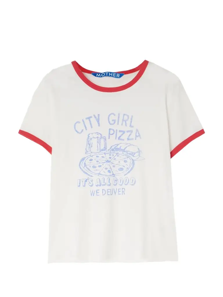 Mother The Lil Goodie Printed Cotton-blend Jersey T-shirt