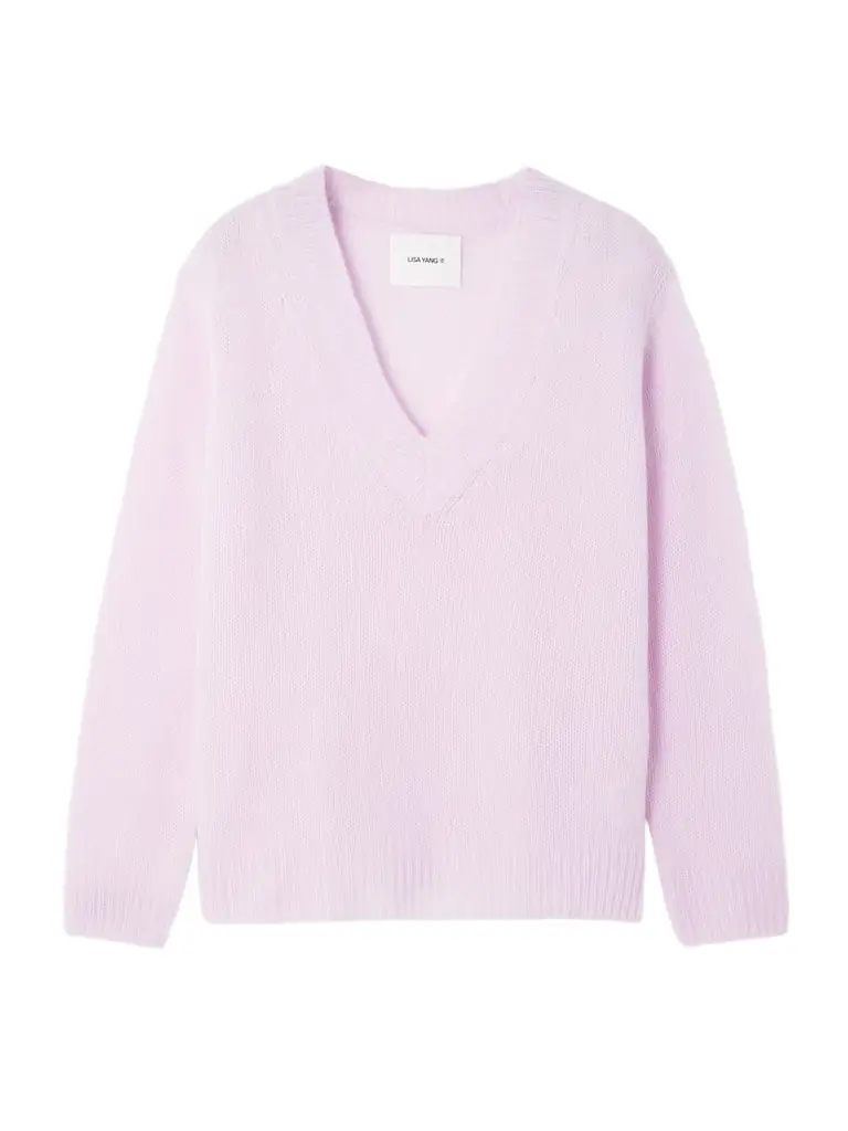 Lisa Yang Leona Cashmere And Silk-blend Sweater