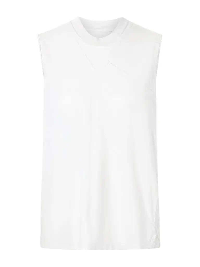 Rick Owens Paneled Cotton-jersey Tank Top