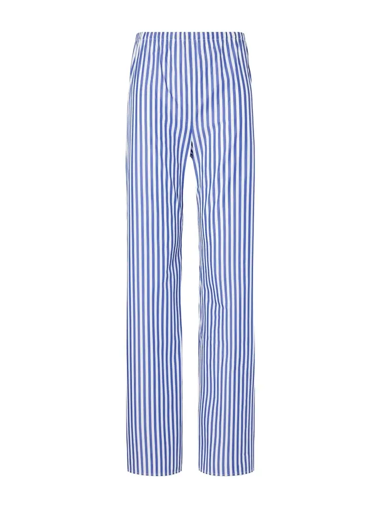 La Ligne Striped Cotton Pants