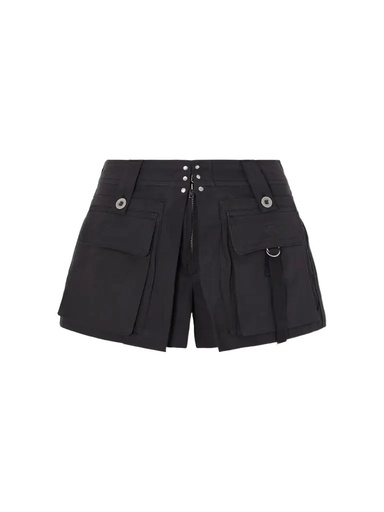 Isabel Marant Barta Cotton Straight-leg Shorts