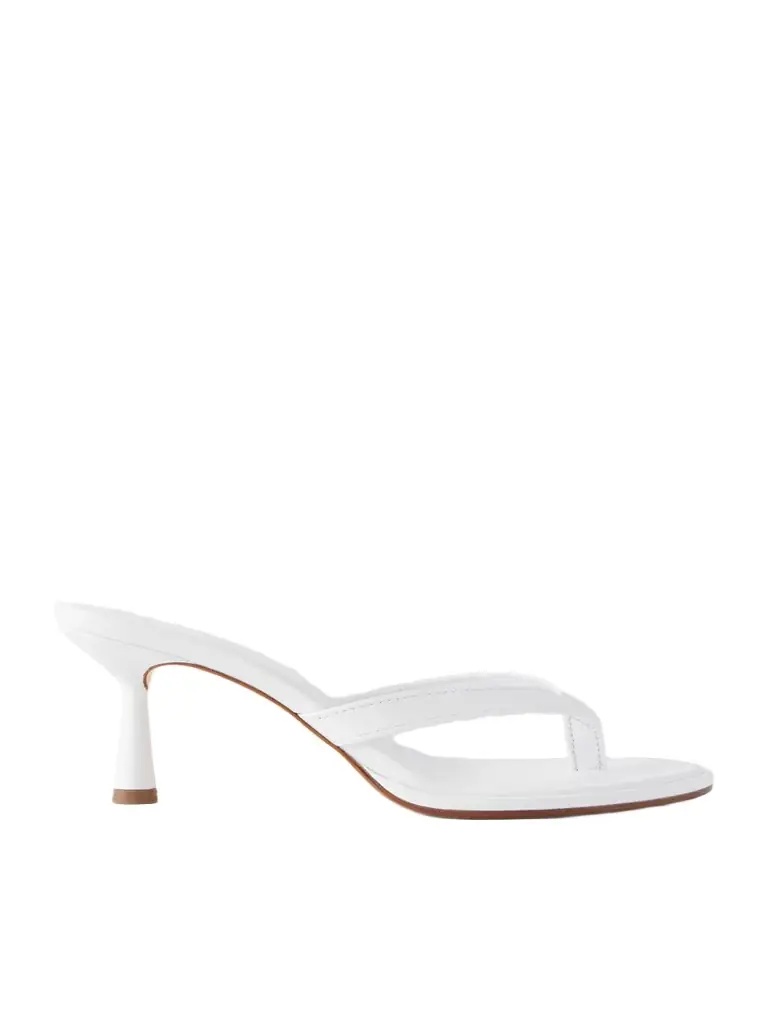 aeyde Daphne Leather Sandals - Women's Shoes