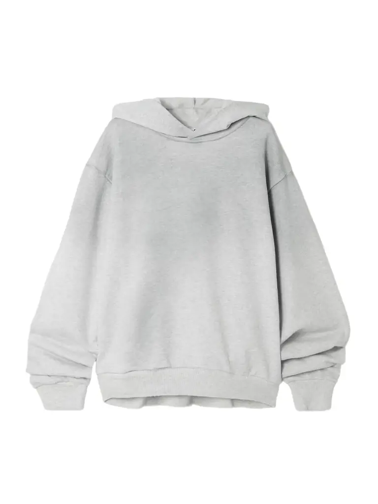 Acne Studios Printed Cotton-blend Jersey Hoodie