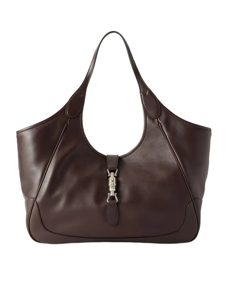 Gucci Mercato Textured-leather Shoulder Bag