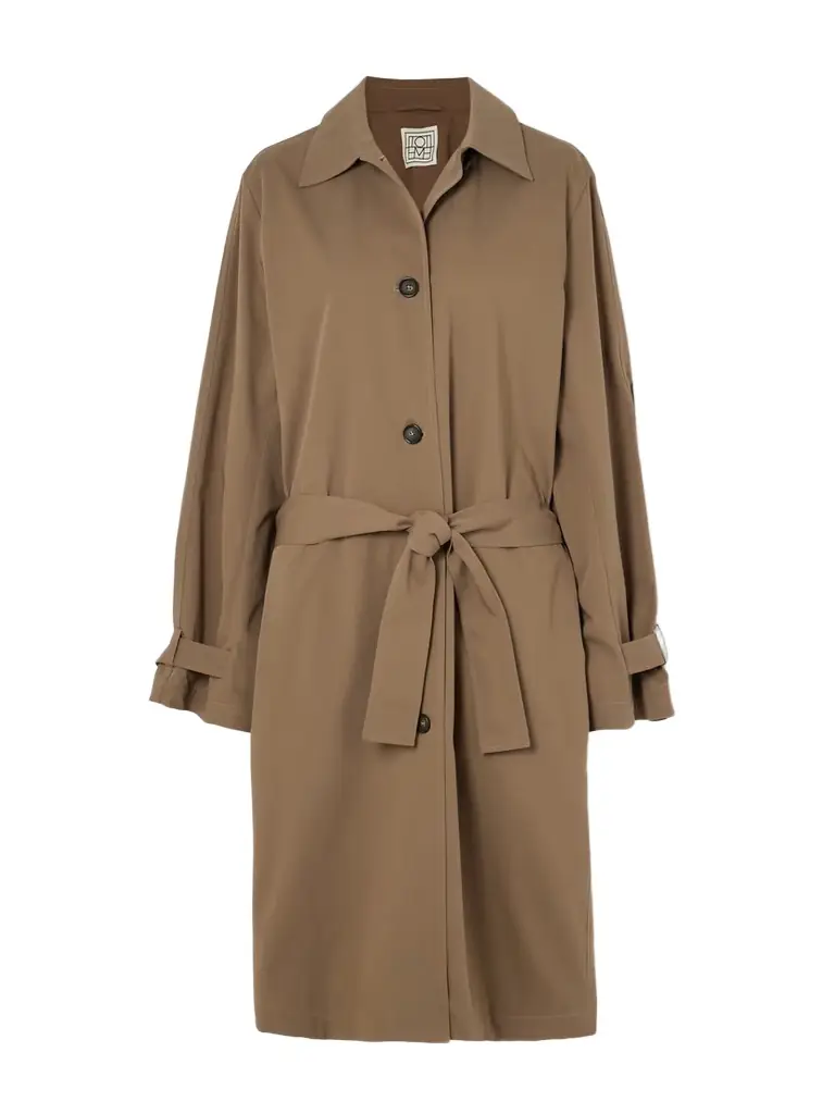 TOTEME Organic Cotton-drill Trench Coat