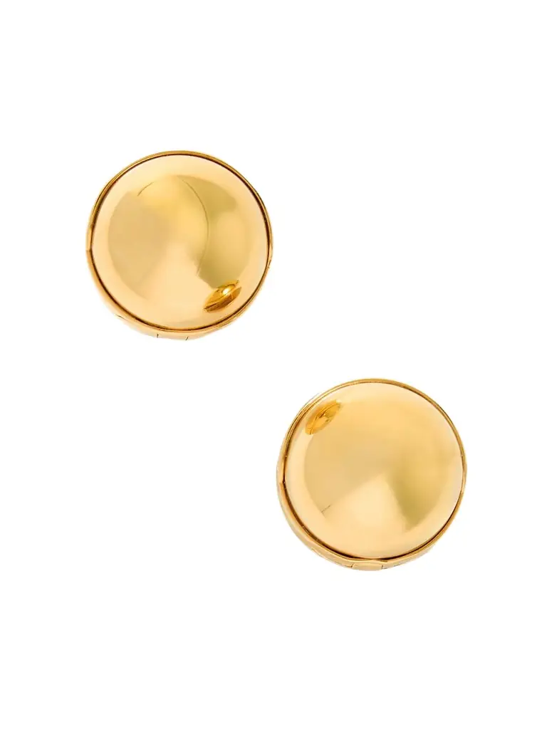 Alaïa Sphere Gold-tone Earrings