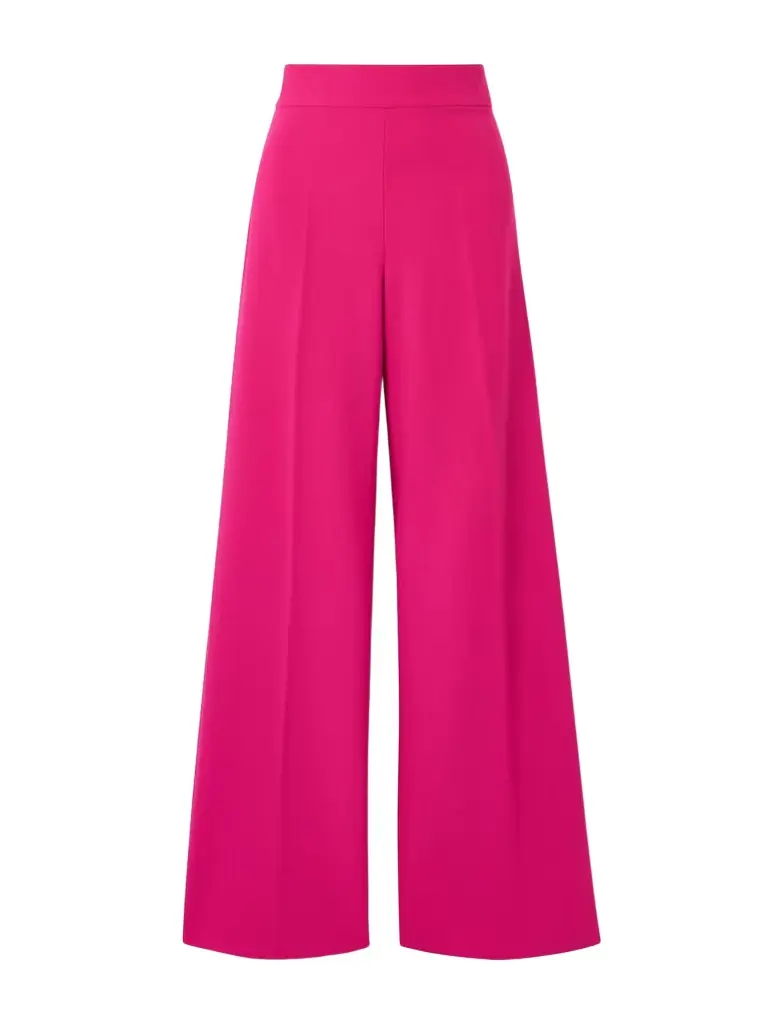 Carolina Herrera Diane Wool-blend Wide-leg Pants