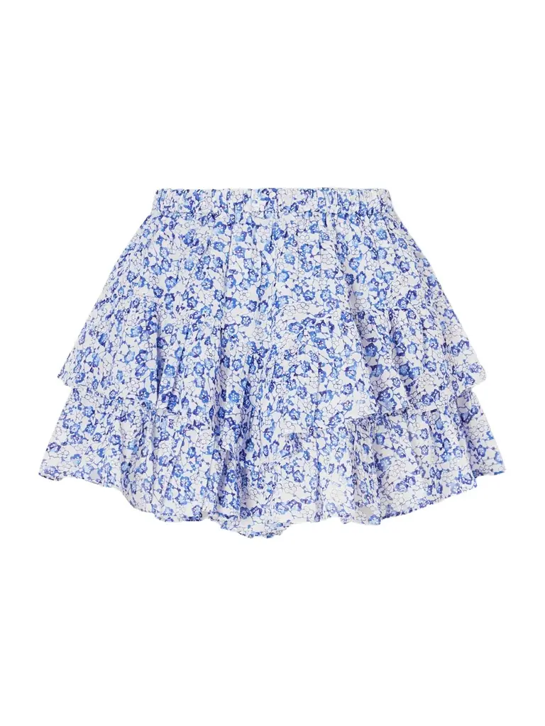 Marant Étoile Jocadia Floral-print Cotton-voile Mini Skirt