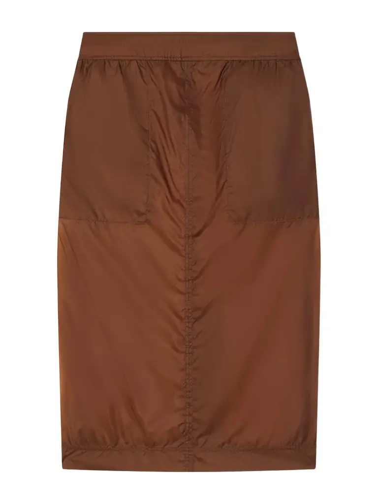 Saint Laurent Woven Midi Skirt