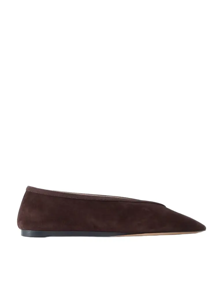 Le Monde Béryl Luna Suede Ballet Flats - Women's Shoes