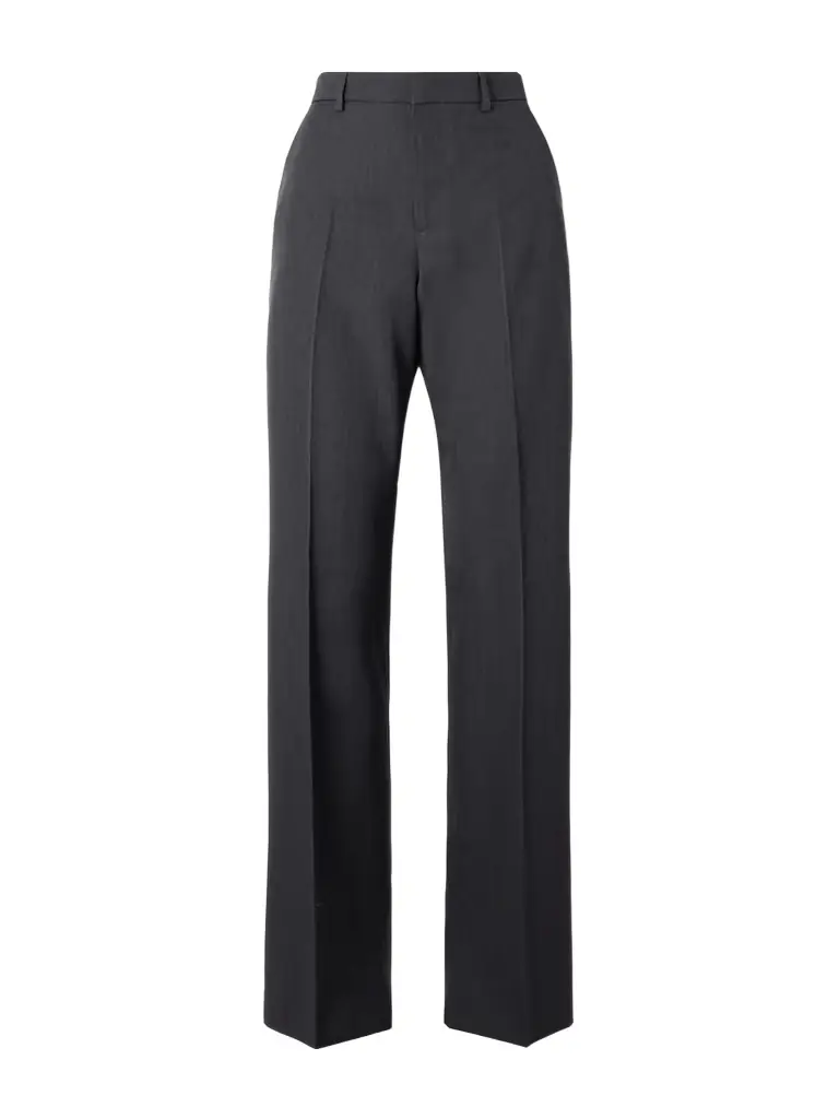 Gucci Striped Wool Straight-leg Pants