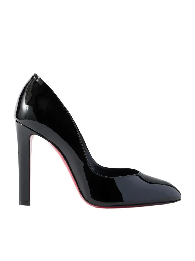 Christian Louboutin Fannylove 100 Patent-leather Pumps
