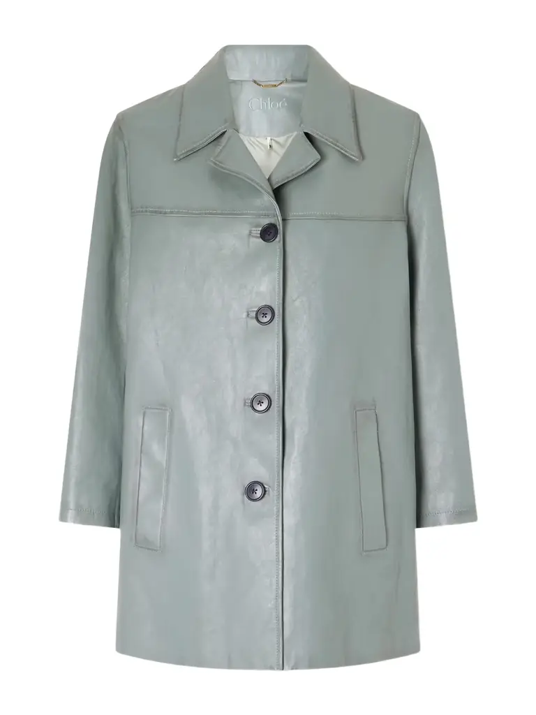 Chloé Paneled Leather Jacket
