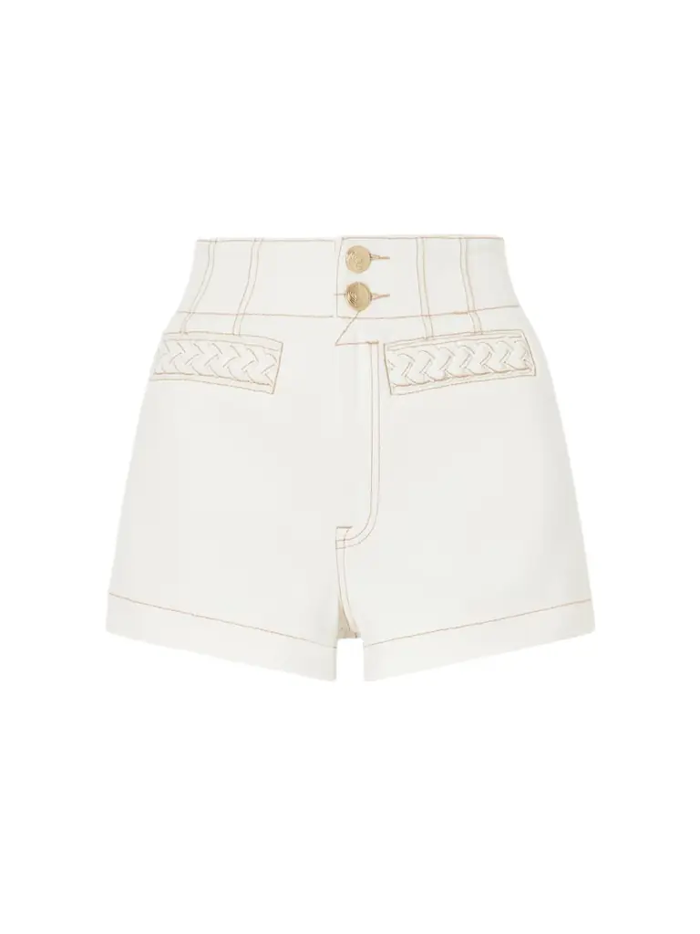 Zimmermann Roselight Denim Shorts