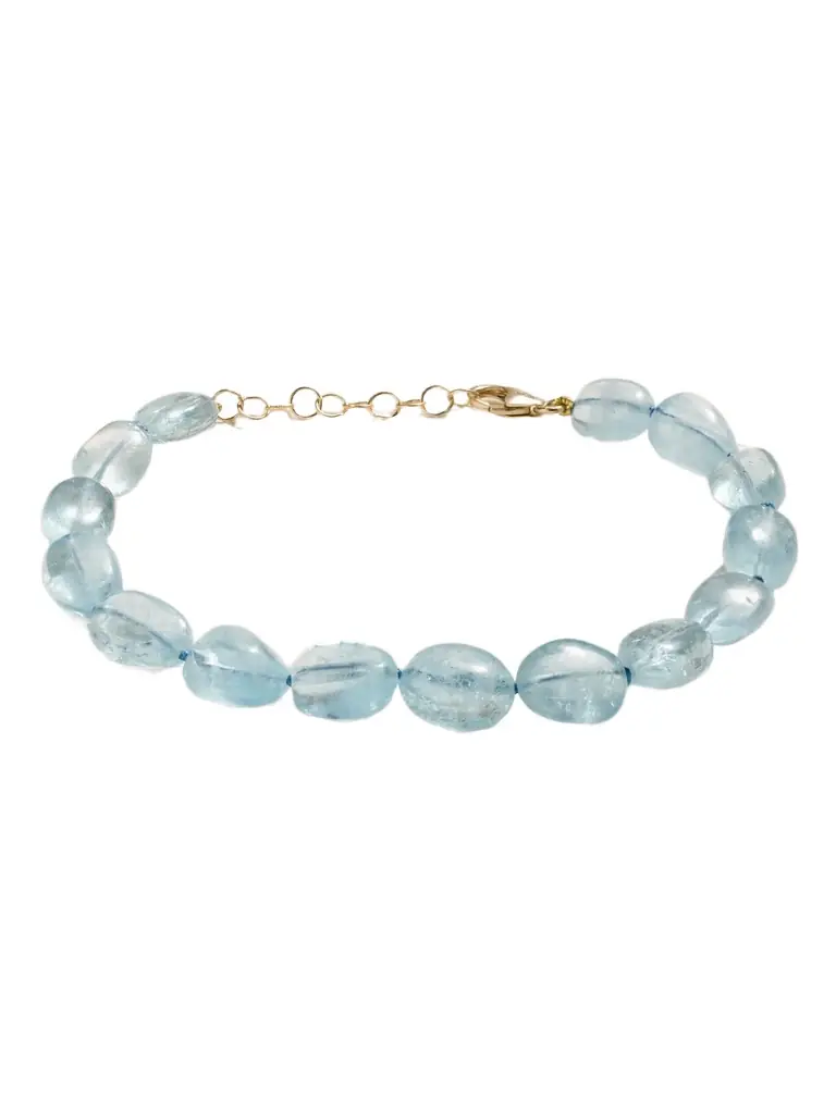 JIA JIA Arizona Candy Gold Aquamarine Bracelet