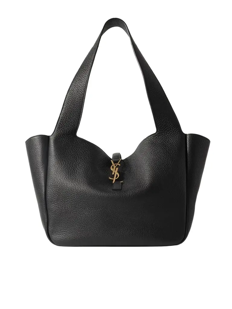 Saint Laurent Le 5 À 7 Bea Textured-leather Tote