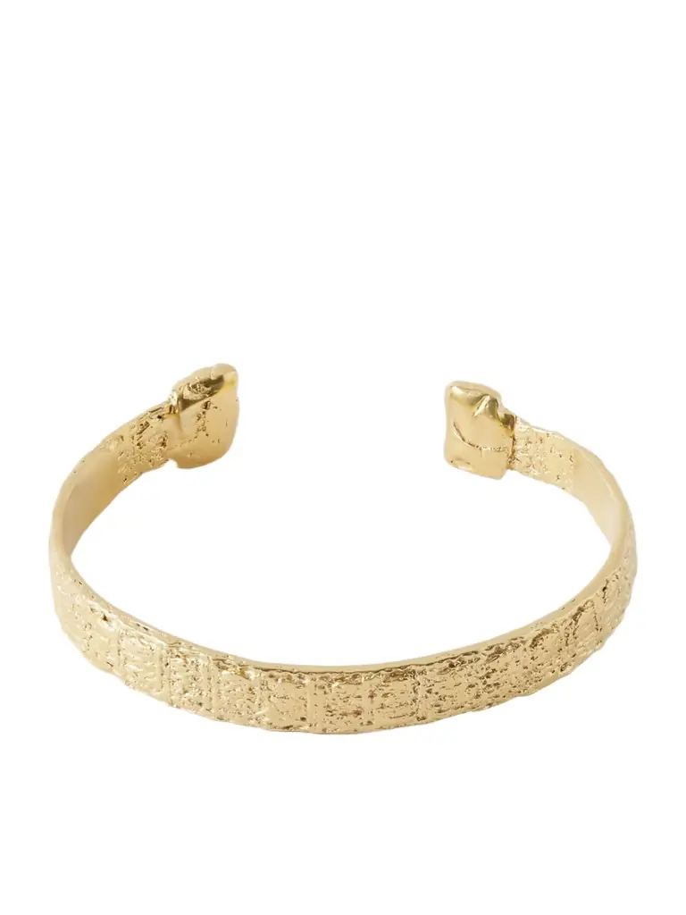 YSSO Labyrinth Gold-plated Cuff