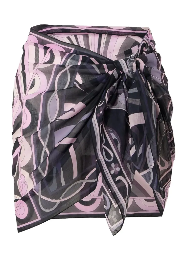 PUCCI Printed Cotton-voile Pareo