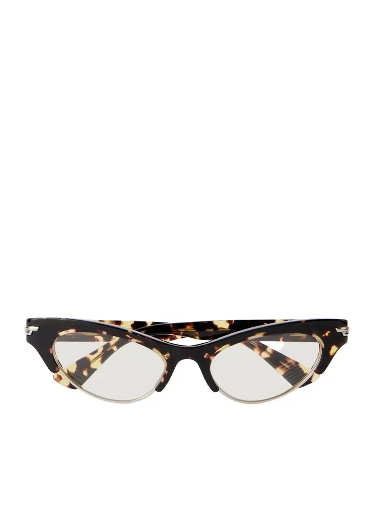Bottega Veneta Eyewear Cat-eye Tortoiseshell Acetate Optical Glasses