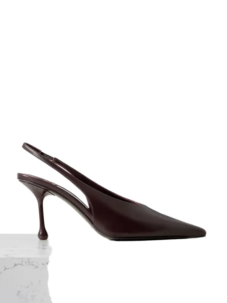 Jimmy Choo Isa 80 Leather Pumps