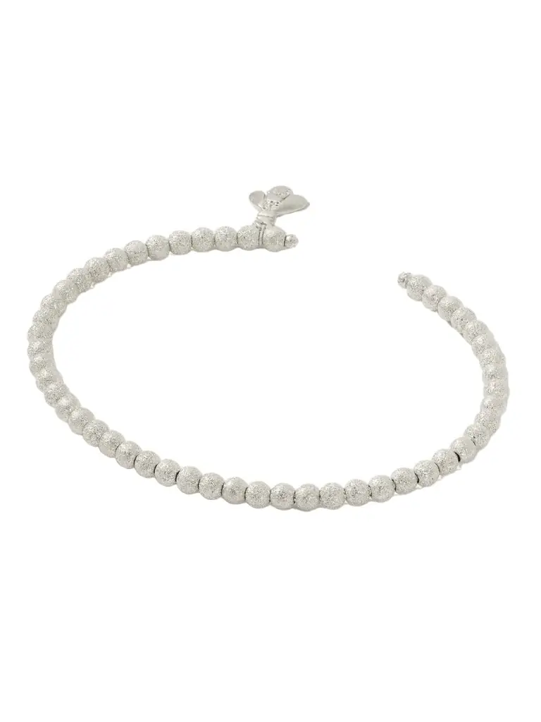 Carolina Bucci Florentine Finish 18-karat White Gold Bracelet