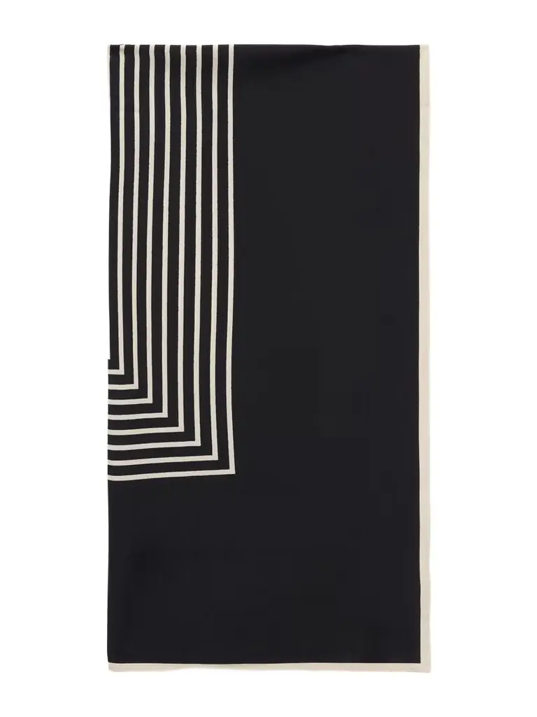 TOTEME Monogram Silk Scarf
