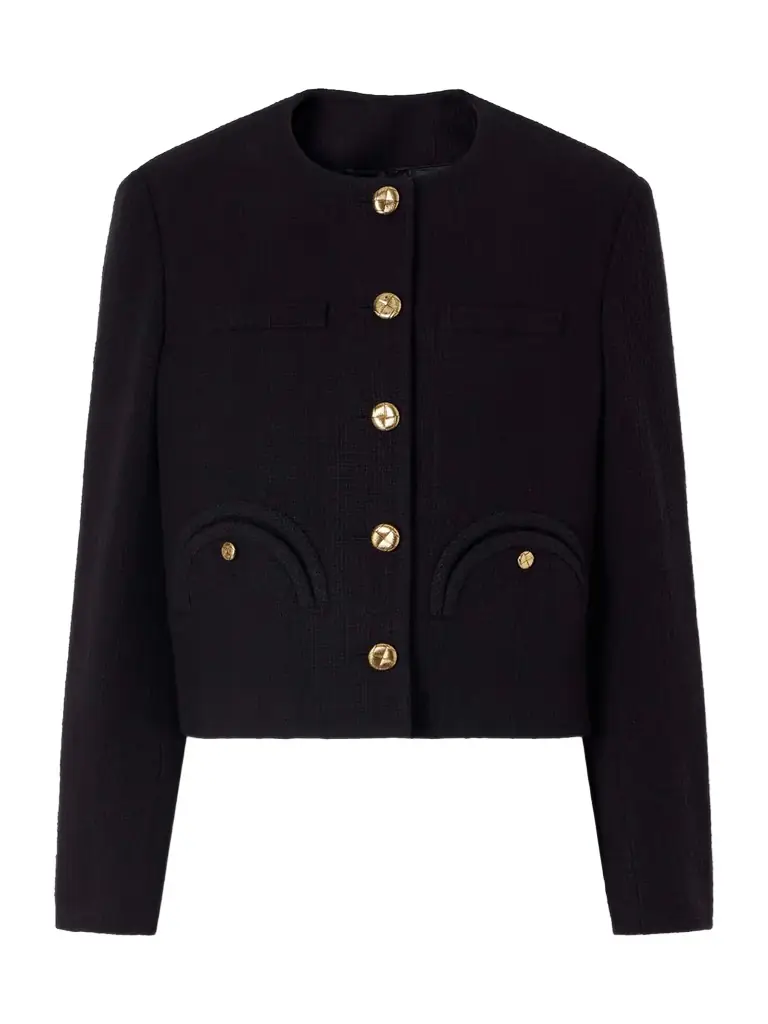 Blazé Milano Missy Shamo Cotton-blend Tweed Jacket
