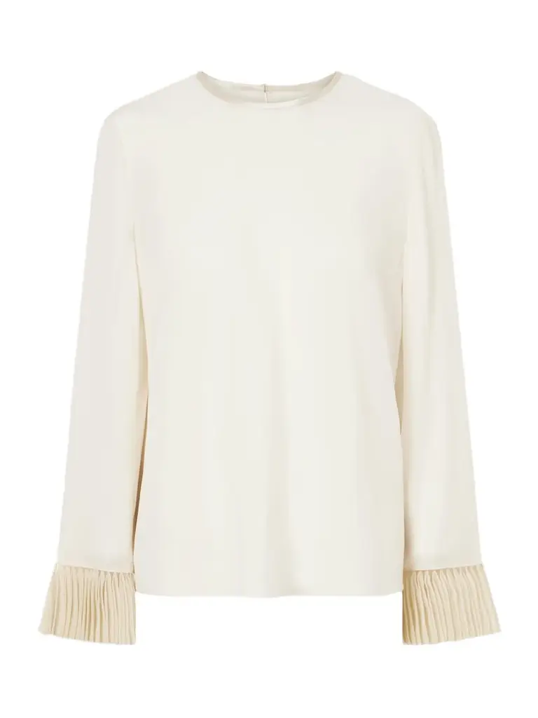 Valentino Garavani Silk Crepe De Chine Blouse