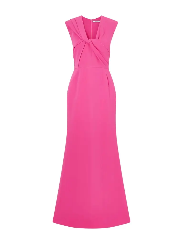 Givenchy Draped Cady Gown
