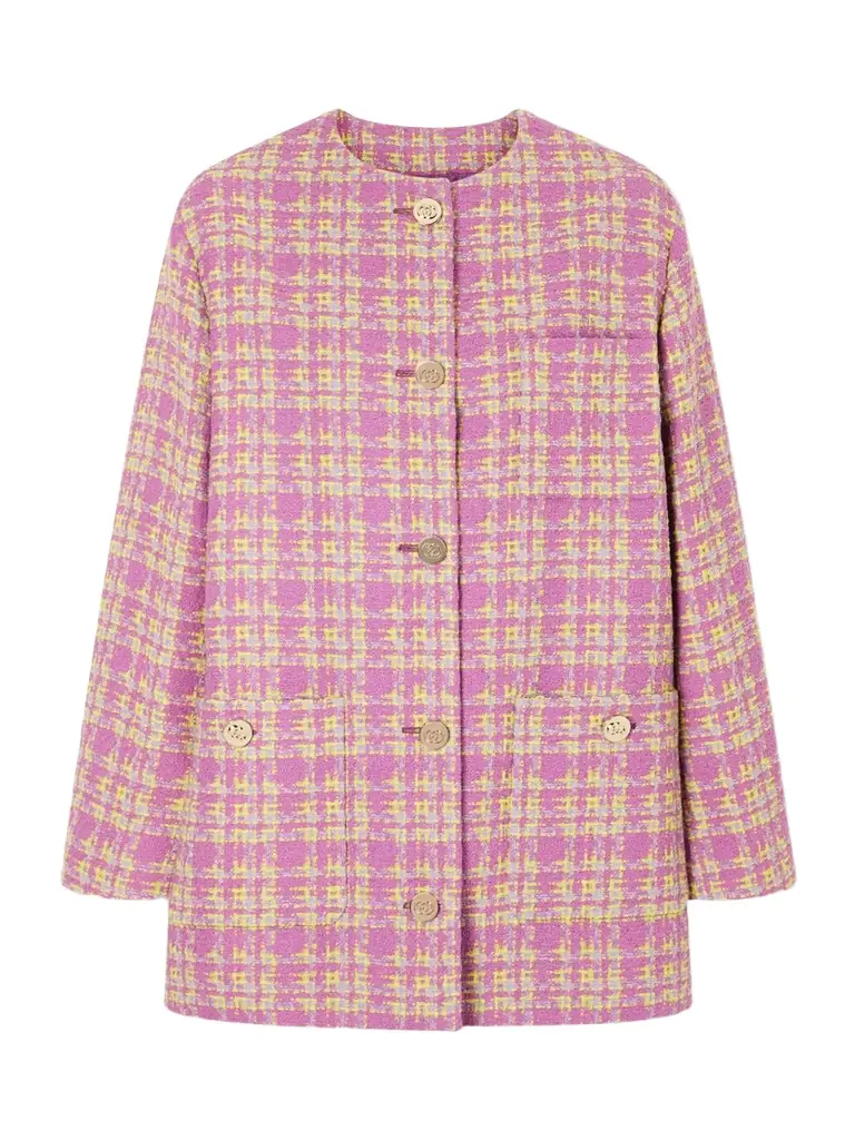 Gucci Cotton-blend Tweed Blazer