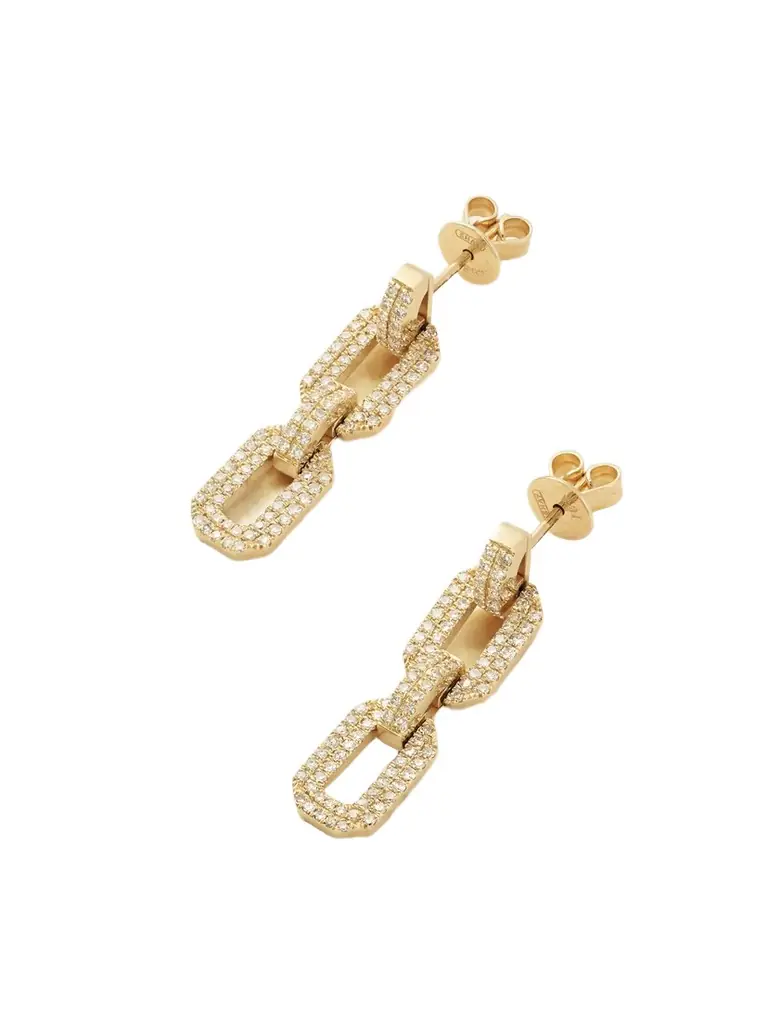 SHAY 18-karat Gold Diamond Earrings