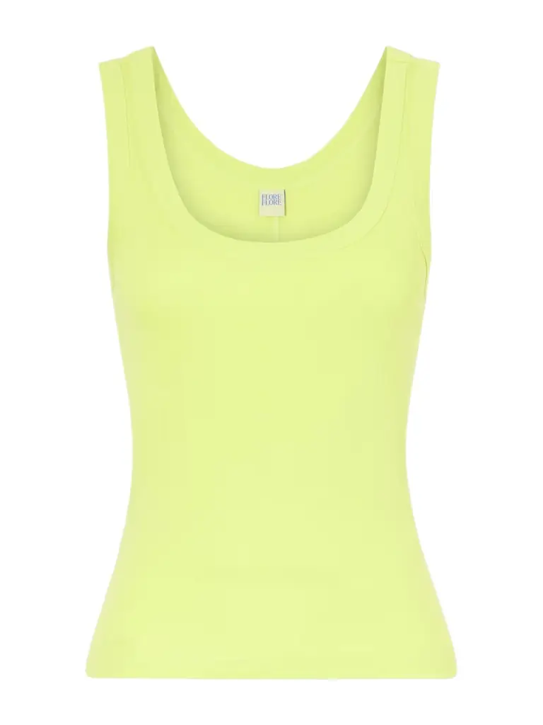 FLORE FLORE Hillie Organic Cotton-jersey Tank Top - Women's Clothing