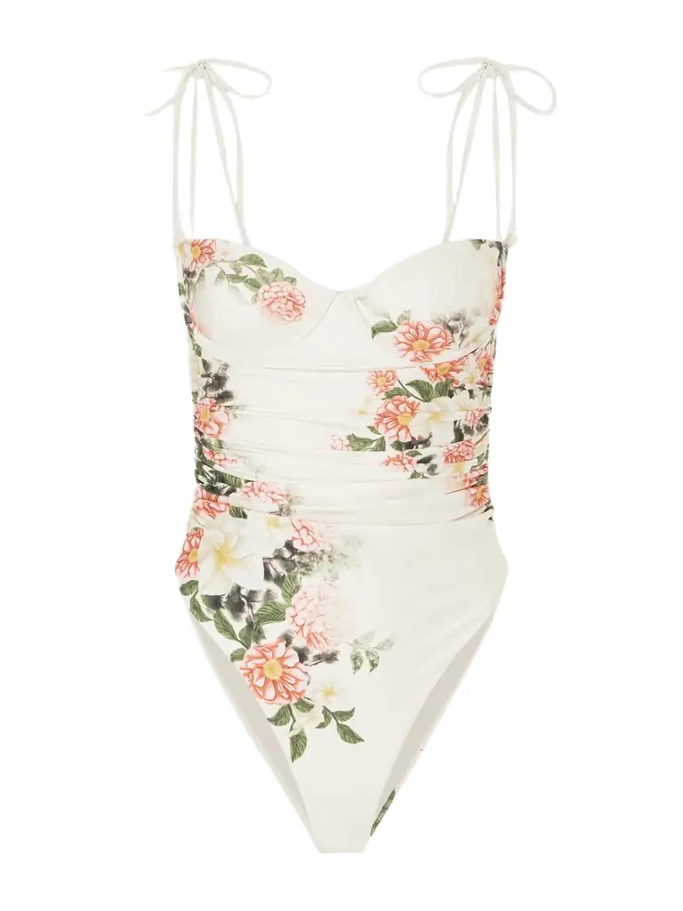 Agua by Agua Bendita Rabano Printed Swimsuit