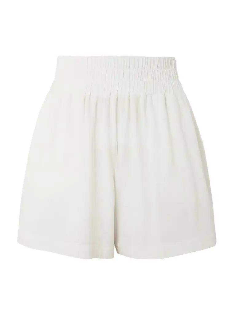 Eres Mia Embroidered Modal-blend Jersey Shorts