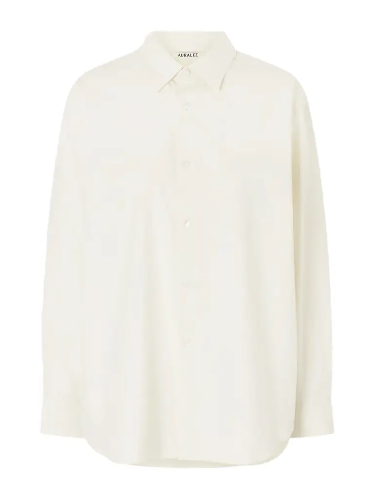 Auralee Finx Cotton-twill Shirt